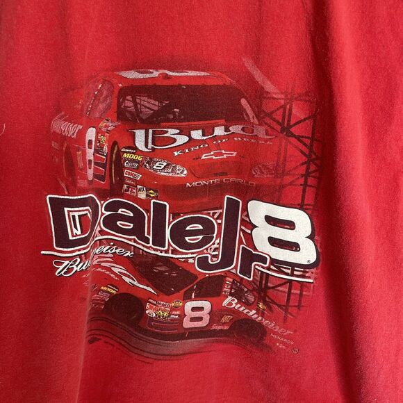 Dale Earnhardt Jr Muscle Shirt, Medium, Red, #8, Graphic, Winners Circle - Picture 2 of 9
